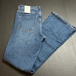Zara Flare Fit Jeans Size 10